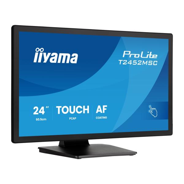 24" LCD iiyama T2452MSC-B2-IPS, FHD, 10P 