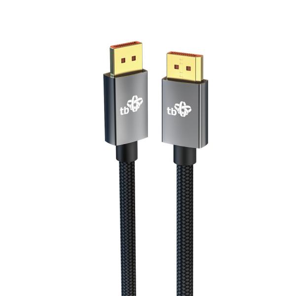 TB DisplayPort v2.1 kábel M/ M, 16K 80Gbps, 2m 