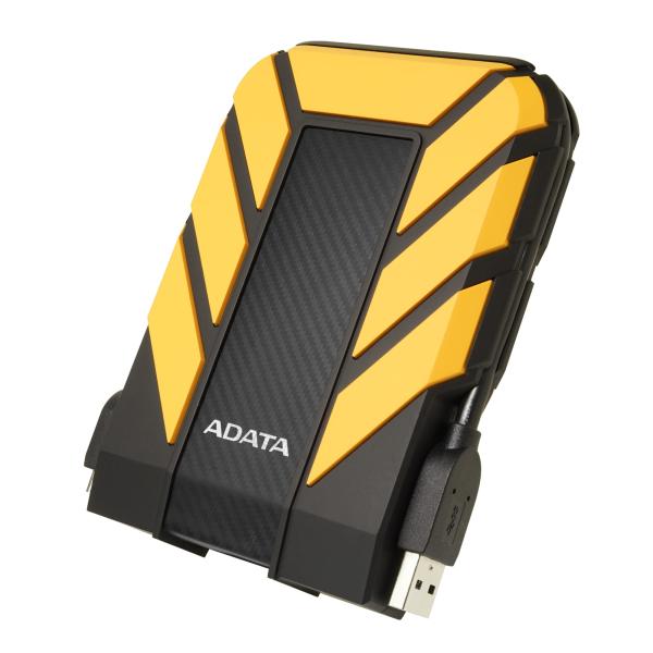Externý pevný disk ADATA 2TB 2, 5" USB 3.1 HD710 Pro,  žltá 