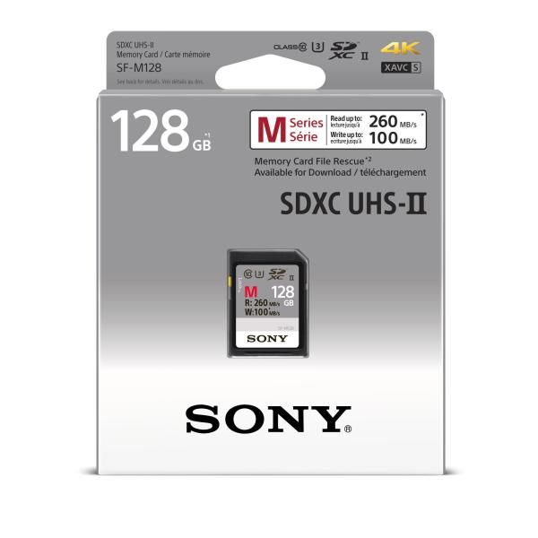 SONY SFG1M/ SD/ 128GB/ 260MB/ UHS-I U3 / Class 10
