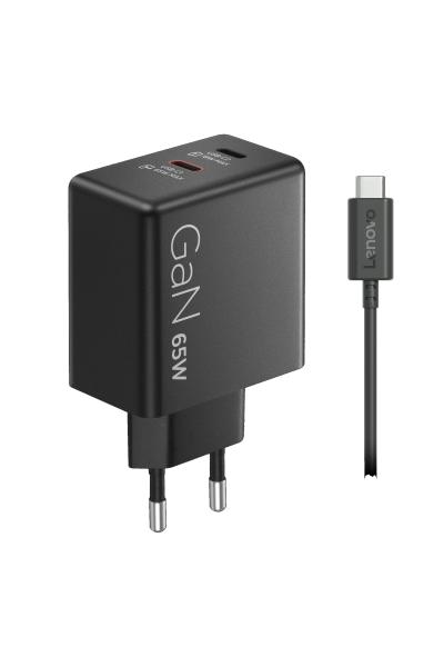 Lenovo Dual USB-C 65W GaN Charger 