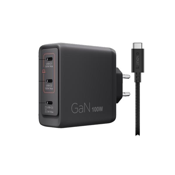 Lenovo Multi-port USB-C 100 W GaN Charger 