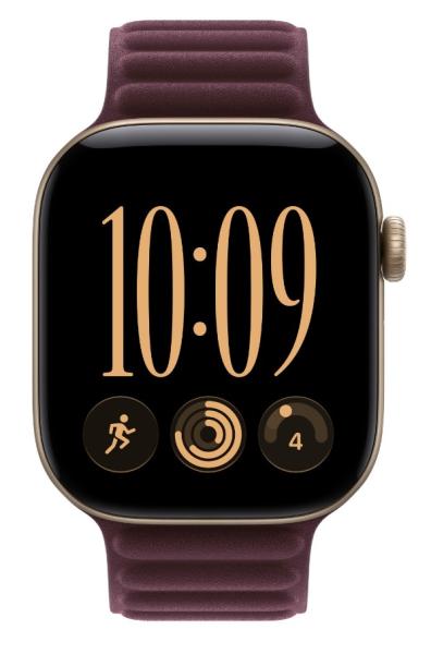 Watch Acc/ 42/ Burgundy Magnetic Link - S/ M 