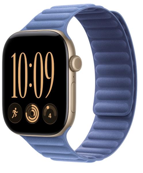 Watch Acc/ 46/ Wildfl.Blue Magnetic Link - M/ L 