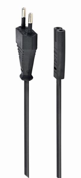 GEMBIRD Power Cord (C8) VDE 2pin 1.8m 