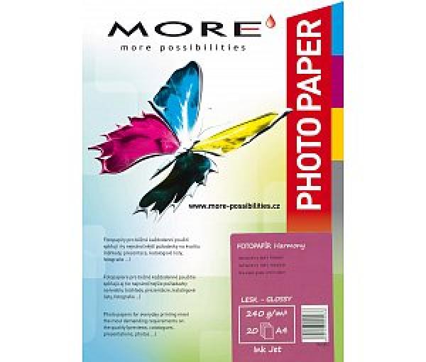 Armor fotopapír Harmony 240g, A4 glossy, 20 ks