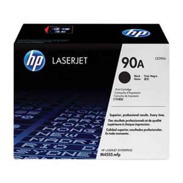 HP 90A Black LJ Toner Cart,  CE390A (10, 000 pages)