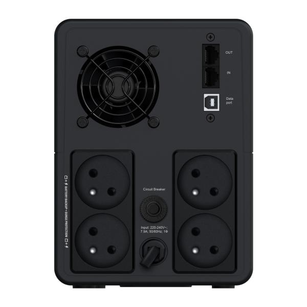APC Back-UPS BXR 2200VA, 4xFrench, AVR 