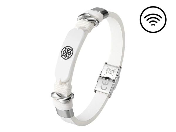 CARNEO PAY Fashion náramok Lunea white 