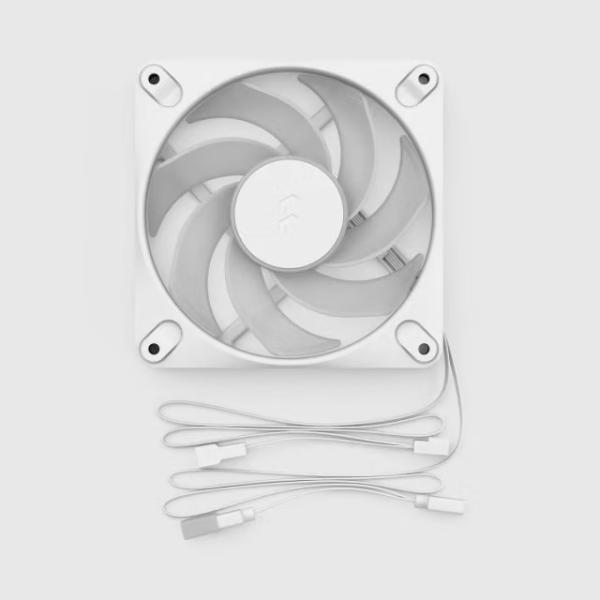 Fractal Design Dynamic 3 – 12 Reverse RGB White 