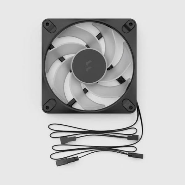 Fractal Design Dynamic 3 – 12 Reverse RGB Black 