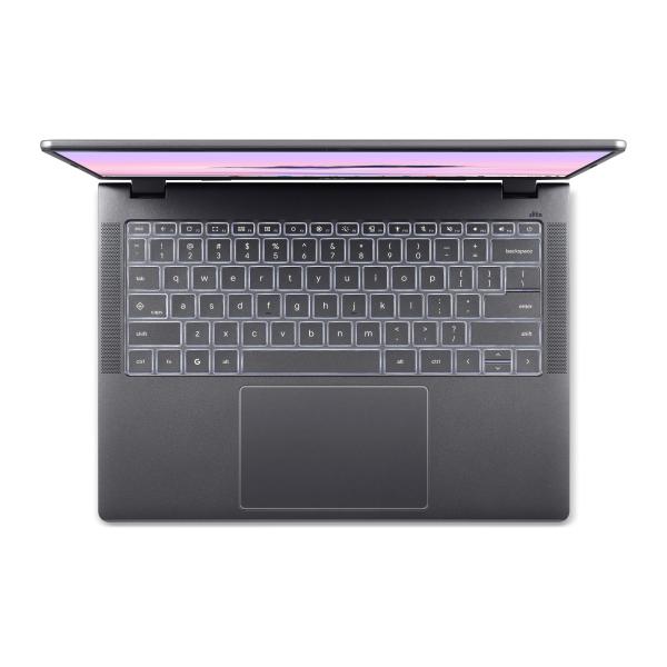 Acer Chromebook Plus 514/ CB514-6H-34TL/ 3-N355/ 14"/ WUXGA/ 8GB/ 128GB/ Intel int/ Chrome/ Gray/ 2R 