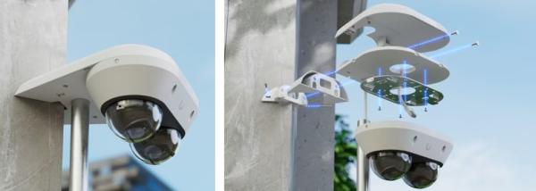 Ubiquiti UACC-AI-MS-2-AM-W, AI Multi Sensor 2 Camera Arm Mount, biela 