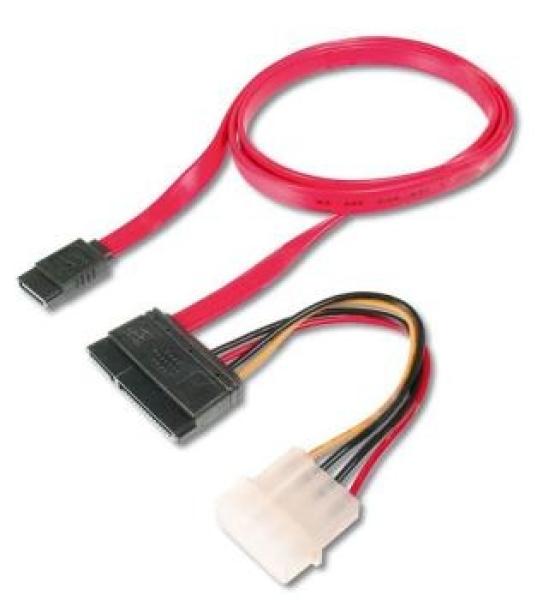 Redukce napájení SATA + 0, 5 m datový kabel SATA