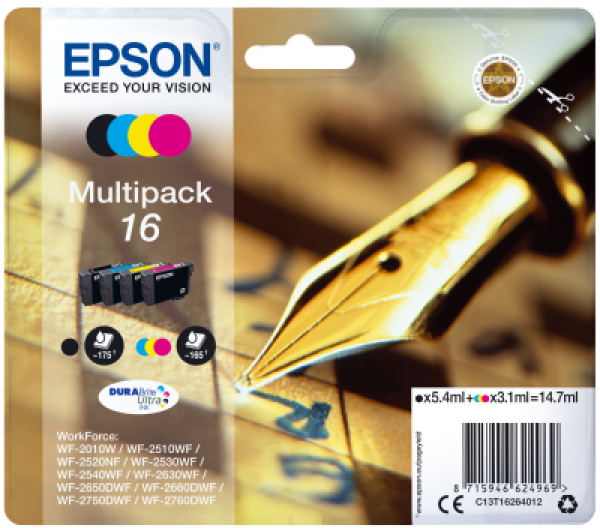 Epson16 Series &quot;Pen and Crossword&quot; multipack