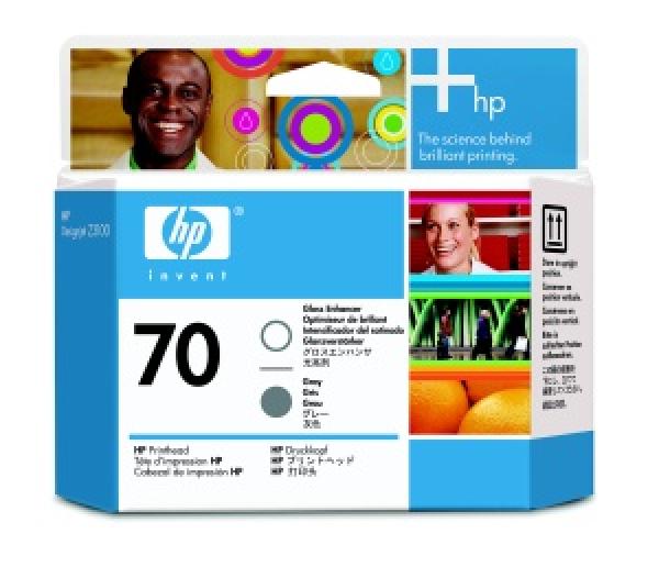 HP No 70 Ink Cart/Enhancer+Gray Printhea