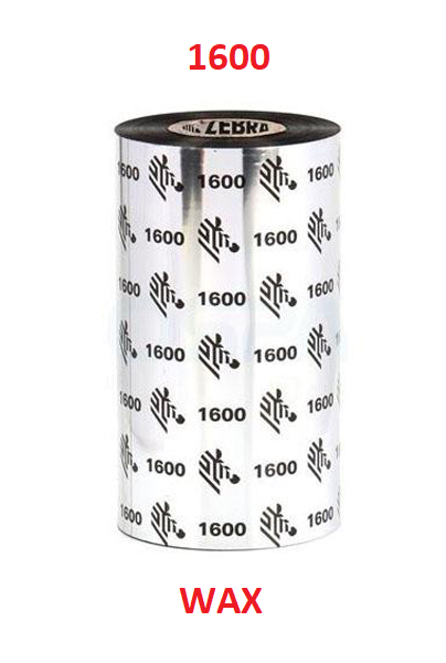 Zebra TT páska Wax šírka 110mm, dĺžka 450m