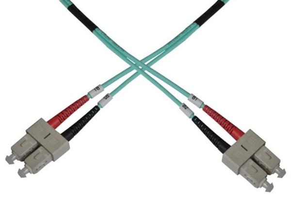 Optický patch kábel duplex SC-SC 50/ 125 MM 7m OM3