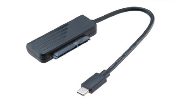 AKASA USB type-C adaptér pre 2, 5" HDD a SSD 20 cm