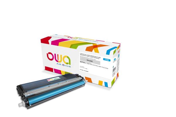 OWA Armor toner kompatibilný s Brother TN-230C, 1400st, modrá/ cyan