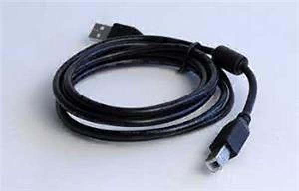 Kabel USB A-B 1, 8m 2.0 HQ s ferritovým jádrem