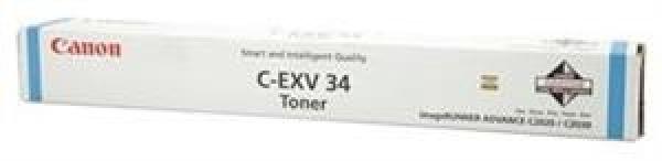 Canon toner C-EXV34 cyan (IRAdvance C2020/ 2025/ 2030/ 2220/ 2225/ 2230)