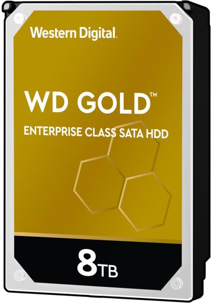 WD Gold 8TB HDD 3.5" SATA 7200 RPM 5R