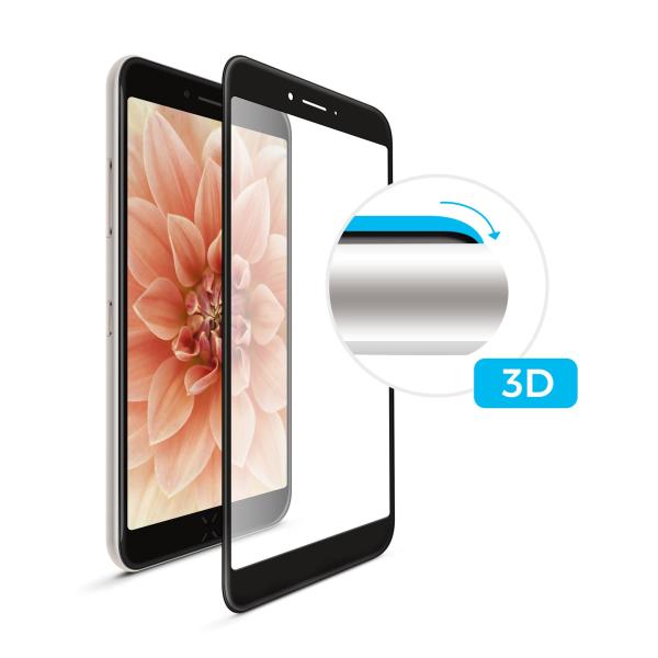 3D sklo FIXED iPhone XS Max/ 11 Pro Max, plné lepení, černé