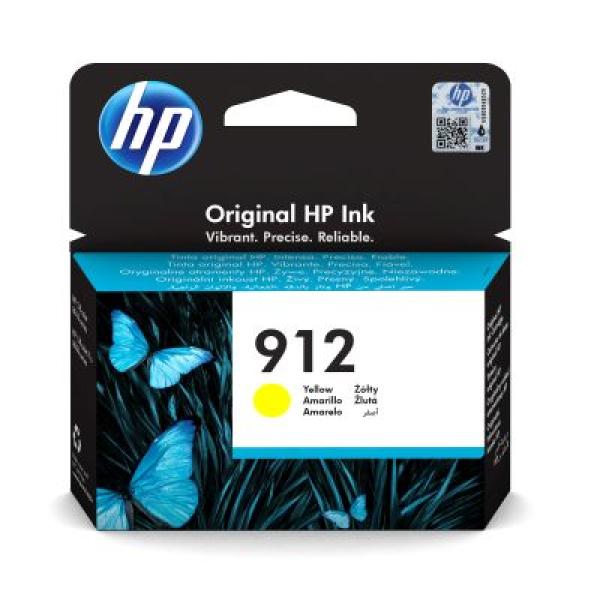HP 912 ink. žltá 3YL79AE 