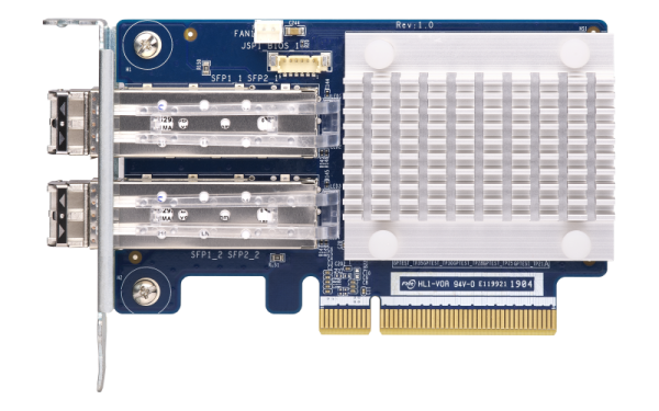 QNAP rozširujúca karta QXP-32G2FC (2x 32Gbps Fibre Channel porty, PCIe Gen3 x8) 