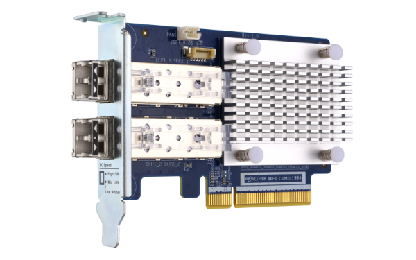 QNAP rozširujúca karta QXP-16G2FC (2x 16Gbps Fibre Channel porty, PCIe Gen3 x8)