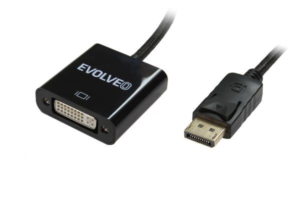 EVOLVEO DisplayPort - DVI adaptér 
