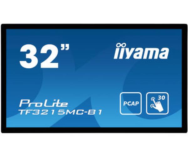 32" iiyama TF3215MC-B1: FullHD, capacitive, 500cd/ m2, VGA, HDMI, černý