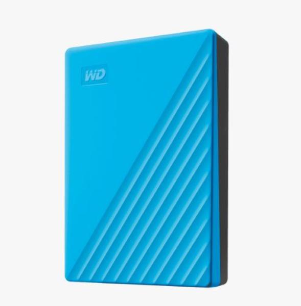 WD My Passport/ 4TB/ HDD/ Externý/ 2.5"/ Modrá/ 3R 