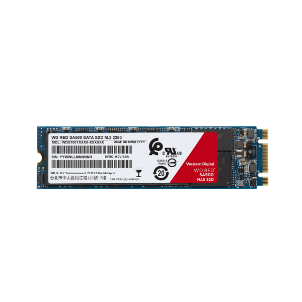WD Red SA500/ 1TB/ SSD/ M.2 SATA/ 5R 