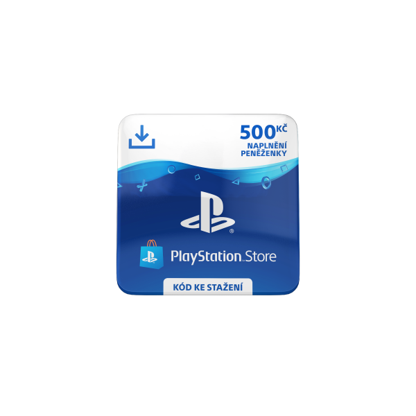 ESD CZ - PlayStation Store el. peněženka - 500 Kč