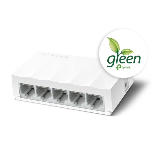 TP-Link LS1005 5x 10/ 100 Desktop Switch Fanless 