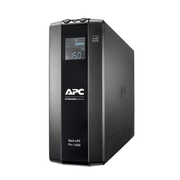 APC Back UPS Pre BR 1600VA, 8 Outlets, AVR, LCD Interface