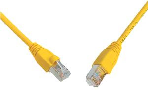 SOLARIX patch kábel CAT6 SFTP PVC 1m žltý