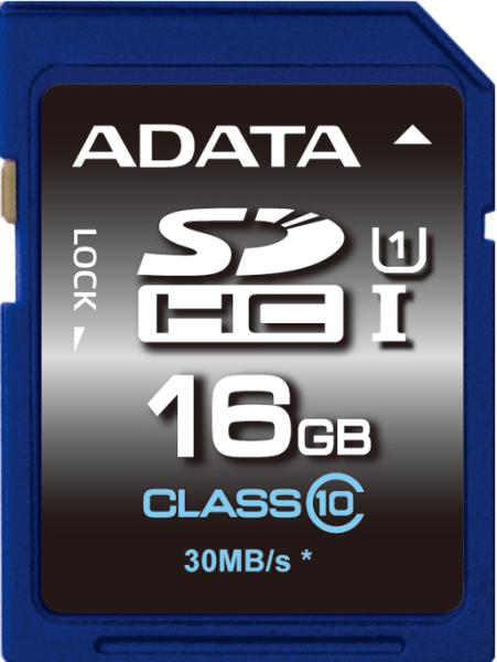 Adata/ SDHC/ 16GB/ UHS-I U1 / Class 10