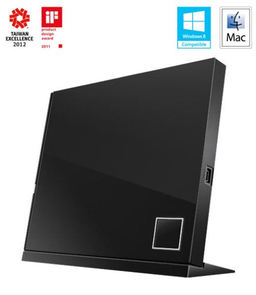 ASUS SBC-06D2X-U BLACK ext. slim BD COMBO +SW