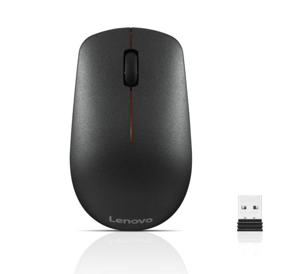 Lenovo 400/ Cestová/ Optická/ Bezdrôtová USB/ Čierna