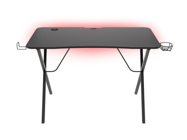 Genesis Holm 200 RGB - herní stůl s RGB podsvícením 