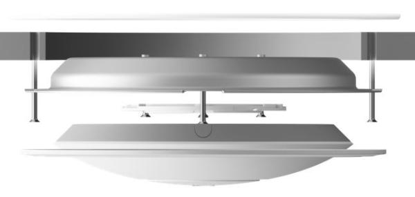 UBNT nanoHD-RCM-3 Vstavaný stropný držiak,  3-balenie 