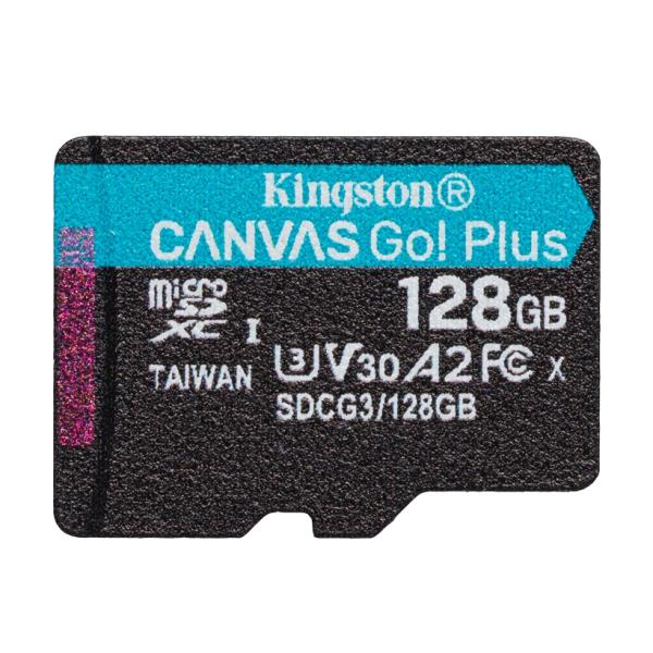 Kingston Canvas Go Plus A2/ micro SDXC/ 64GB/ 170MBps/ UHS-I U3 / Class 10