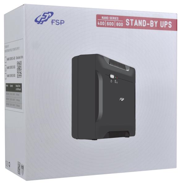 FSP UPS Nano 600, 600 VA / 360 W, offline 