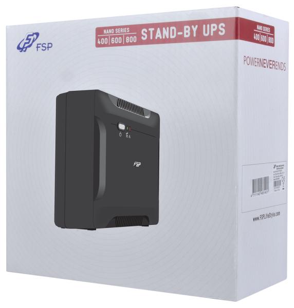 FSP UPS Nano 600, 600 VA / 360 W, offline 