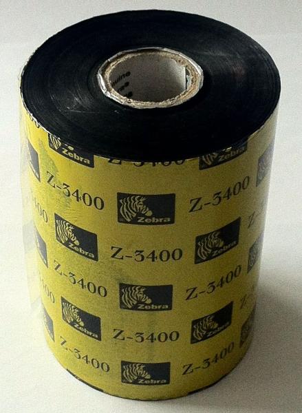 Zebra páska 3400 wax/ resin. šírka 156mm. dĺžka 450