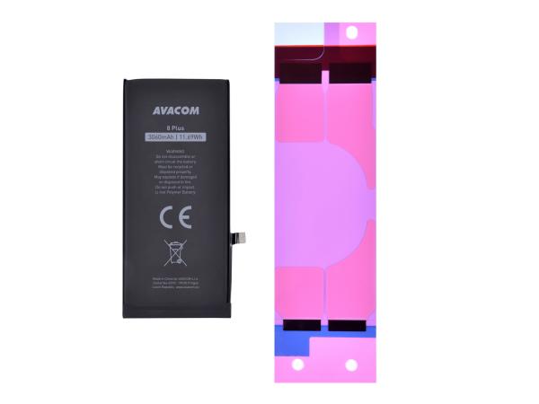 AVACOM batéria pre Apple iPhone 8 Plus - vysokokapacitný, Li-Ion 3, 82 V 3060mAh (náhrada 616-00367)