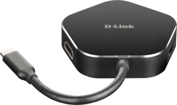 D-Link 4-in-1 USB-C Hub with HDMI a Power Delivery
